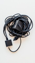 Fototapeta premium Intricate Network of Wires and Components: A Technological Abstract