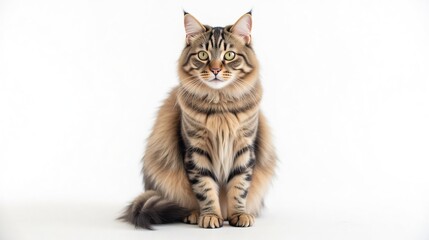 Maine Coon Cat Portrait