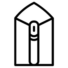 Team Wallet Stationary Line Icon