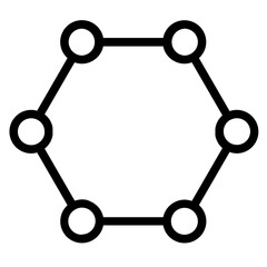 Group Network Share Line Icon