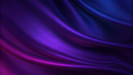 Obraz premium Deep Navy to Royal Purple Gradient with Subtle Shading - Elegant Abstract Background