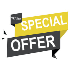 Colorful Big Sale Promotional Banner – Off Discount Ad Design