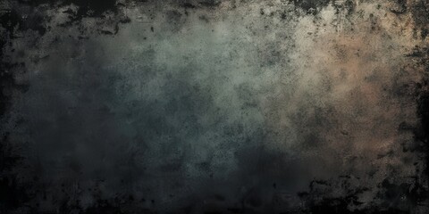 Obraz premium Dark Grunge Texture: A brooding, atmospheric backdrop with deep shadows and a textured, distressed surface. Ideal for adding a gritty, vintage feel to designs.