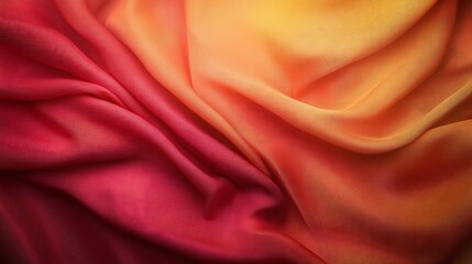 Obraz premium rich sunset orange with smooth gradient transitions 