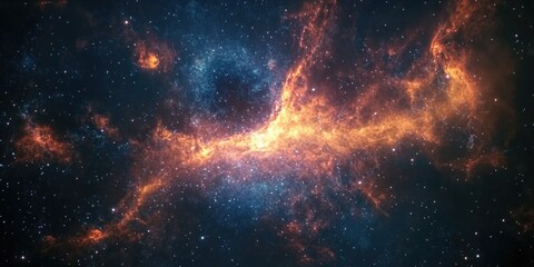 Galaxy with Stars