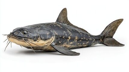 Catfish. Catfish on white background. animal 
