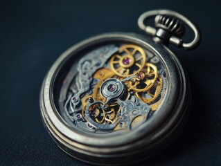 Pocket Watch Close Up