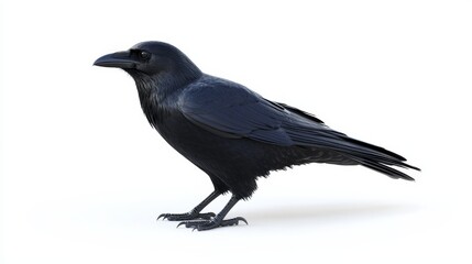 Obraz premium crow. crow on white background. animal