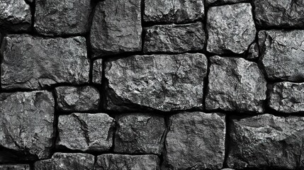 Obraz premium Dark Concrete Texture of Rustic Stone Wall Background Design