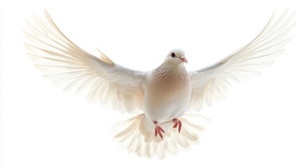Obraz premium dove. dove on white background. animal. bird