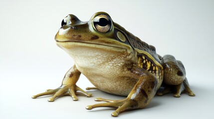 Naklejka premium frog. frog on white background. animal