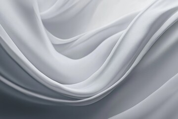 White Fabric Close Up