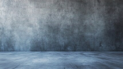 Empty Gray Concrete Wall with Seamless Texture for Background Use