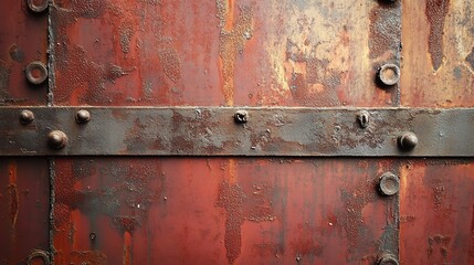 Distressed Grunge Metal Background with Textures and Patterns