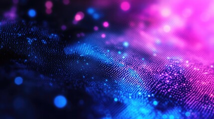 Abstract dots blue purple colors pattern gradient texture background.