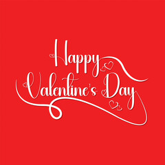 Happy Valentine's Day Vector Design. EPS10