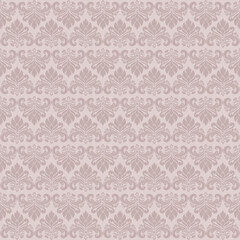 Vector damask seamless pattern background for wallpapers, textile, wrapping.