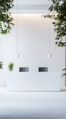 Modern Minimalist Reception Area Design