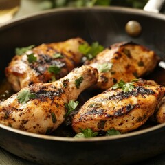 Spiced pan-grilled chicken (Georgian)