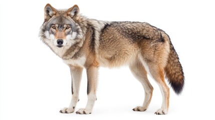 Obraz premium wolf. wolf on white background. Animal