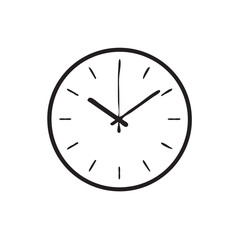Modern Timekeeper vector icon on white background