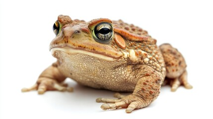 Obraz premium toad. Toad on white background. animal