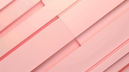 Pink rectangular shapes layered on a pink background create a diagonal pattern, forming a modern abstract wallpaper design