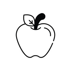 Apple vector icon