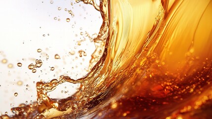 Dynamic Liquid Motion Captured in High Resolution Gigapixel Quality