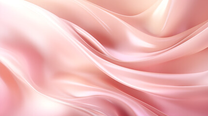 Obraz premium background soft pink and gold abstract silky and shimmer