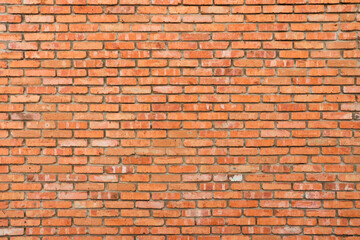 Red brick wall texture background, brick wall texture for for interior or exterior design backdrop.