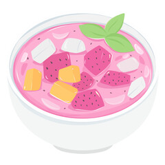 Es Buah Indonesian Traditional Food 