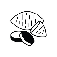 Sweet potato vector icon
