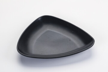 Empty clean color plate dishware