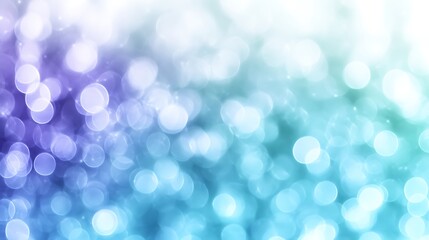 Fototapeta premium Abstract Blue and Purple Bokeh Lights Background