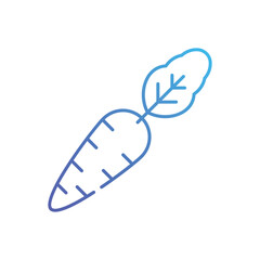 Carrot vector icon
