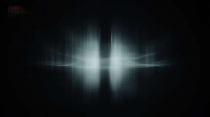 Abstract glowing vertical beams of light in a dark background. futuristic and dynamic visuals