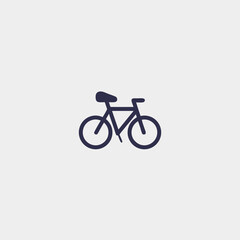 Obraz premium Bicycle Icon Simple 