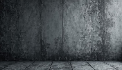 Empty Concrete Room Interior Design