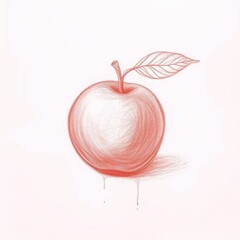 Line drawings with colored pens.