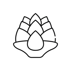 Artichoke vector icon