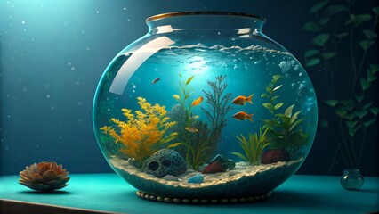 aquarium under water