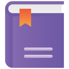 Obraz premium Gradient color illustration for Publication book