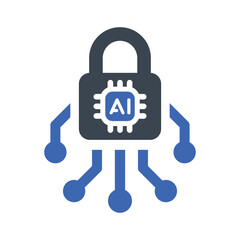 Ai padlock icon