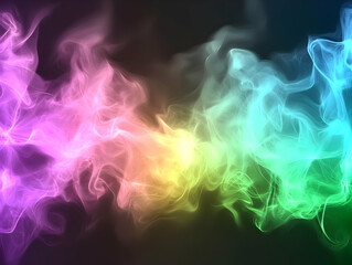 Abstract Smoke Background Illustration