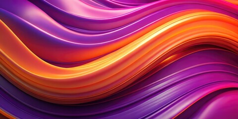 Abstract Aerial Purple Gradient Shapes