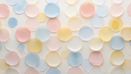 Colorful circular patterns create a soothing and harmonious backdrop suitable for various artistic and creative projects