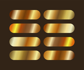 Colorful CTA button set.