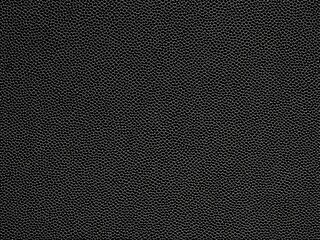 Close-up view of textured black material resembling leather or a similar surface