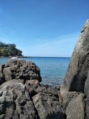 rocks on the beach